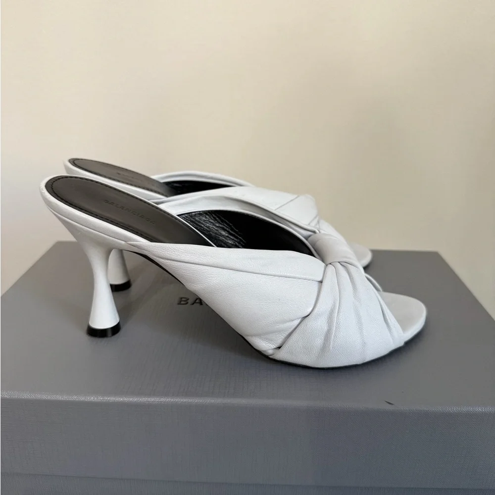 BALENCIAGA DRAPY SANDALS - Picture 6 of 8